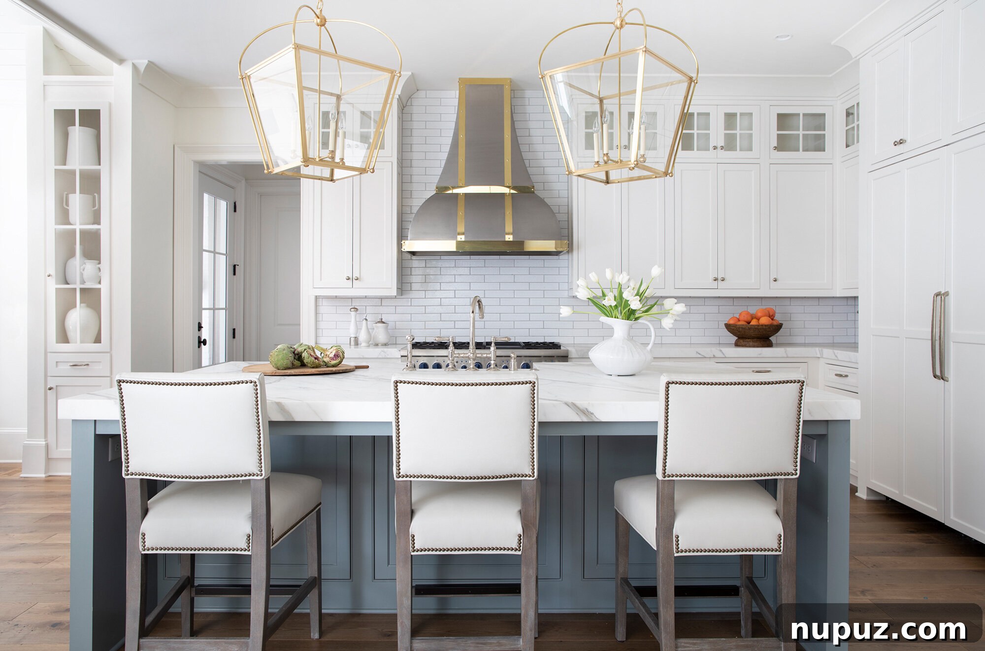 Close-up of kitchen details and materials