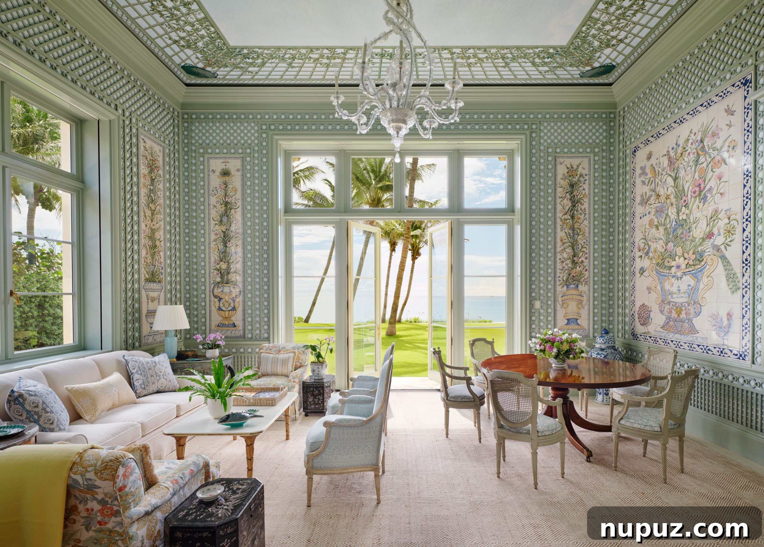 Living room with lattice - Francesco Lagnese Photography