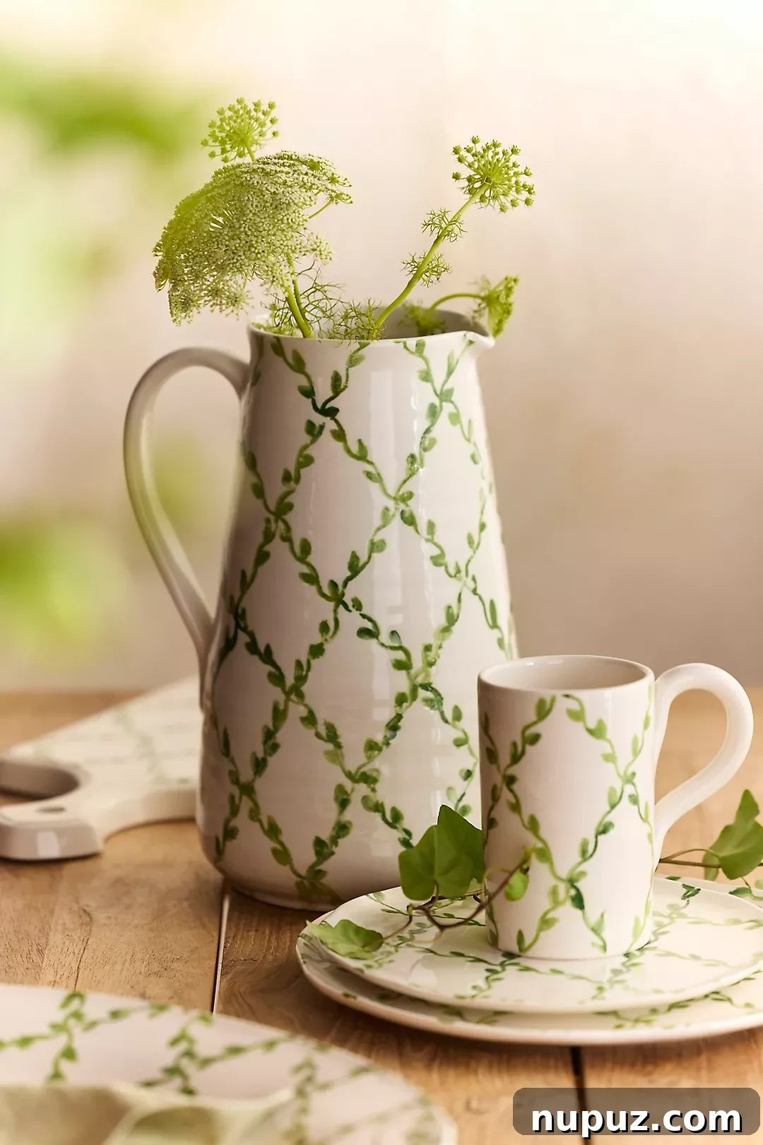 Table setting idea for a Southern home