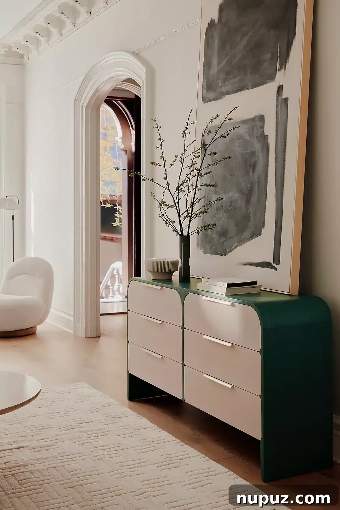 Interior view - living area with neutral tones