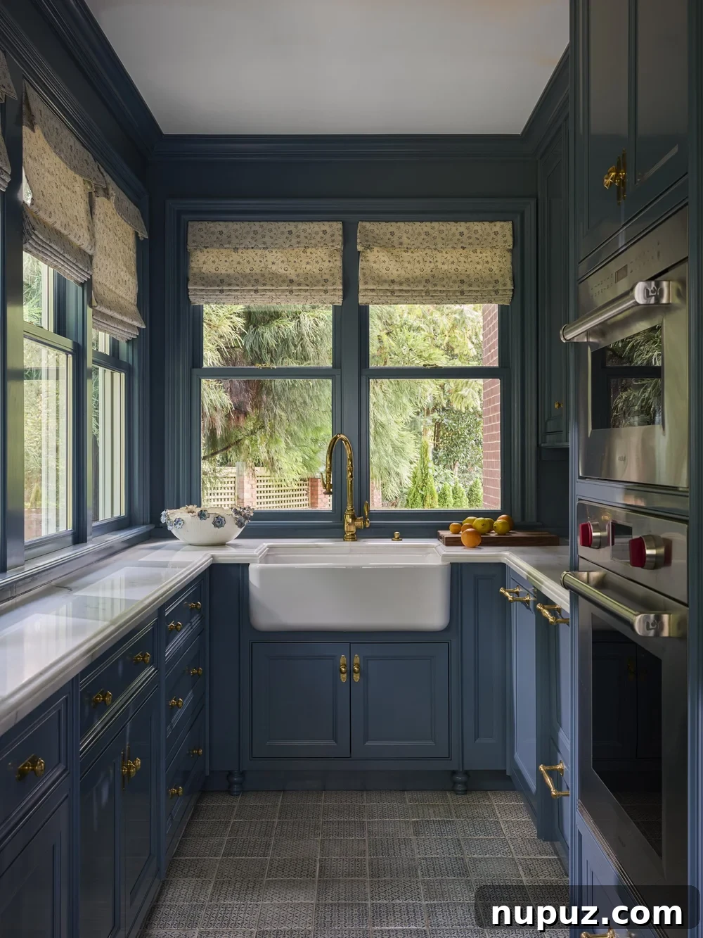 Butler's pantry with thoughtful storage and styling