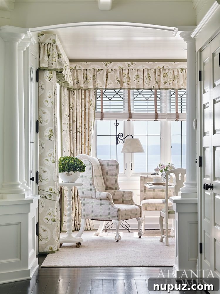 Tour a gorgeous waterfront home designed by Jackye Lanham that will leave you absolutely breathless. You don't want to miss a single detail! Emily Followill Photography - in Atlanta Homes & LIfestyles