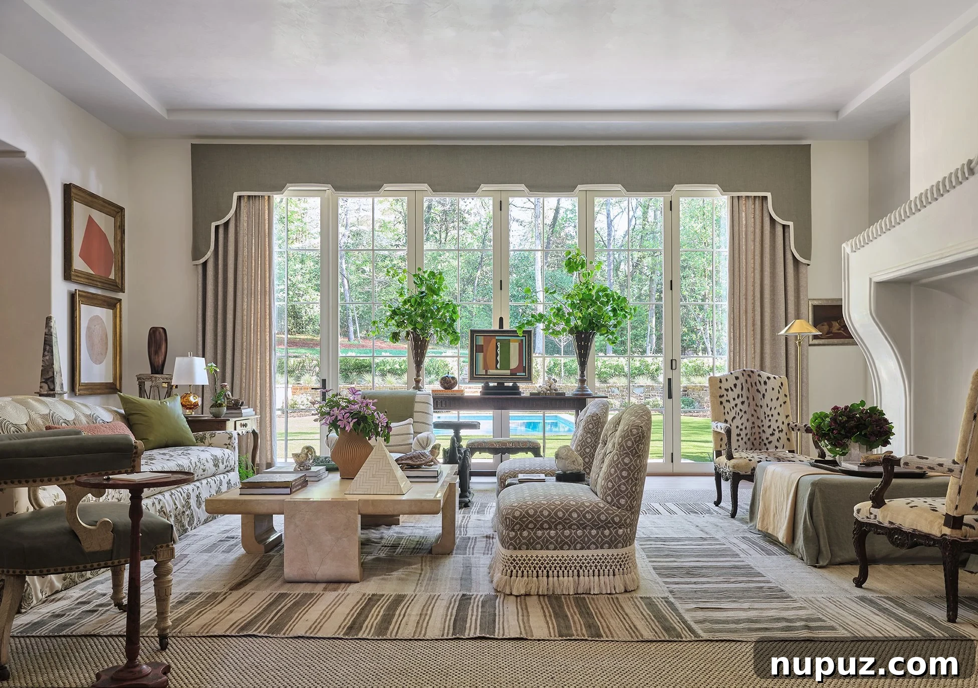 8 Stunning Living Rooms Designed by Honey Collins Interiors - Emily Followill Photography