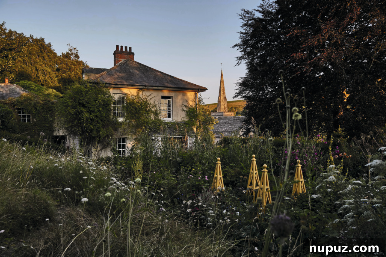 Inside Ben Pentreath's Stylish Home and Interior Design 4 Landscape and garden design at the Parsonage